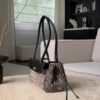 CHANEL Small Shopping Bag Tweed Calfskin