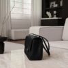 CHANEL Maxi Flap Bag Grained Calfskin In Black