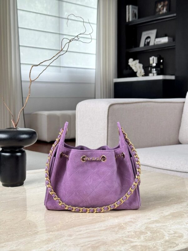 CHANEL 26C MINI Hobobag Suede