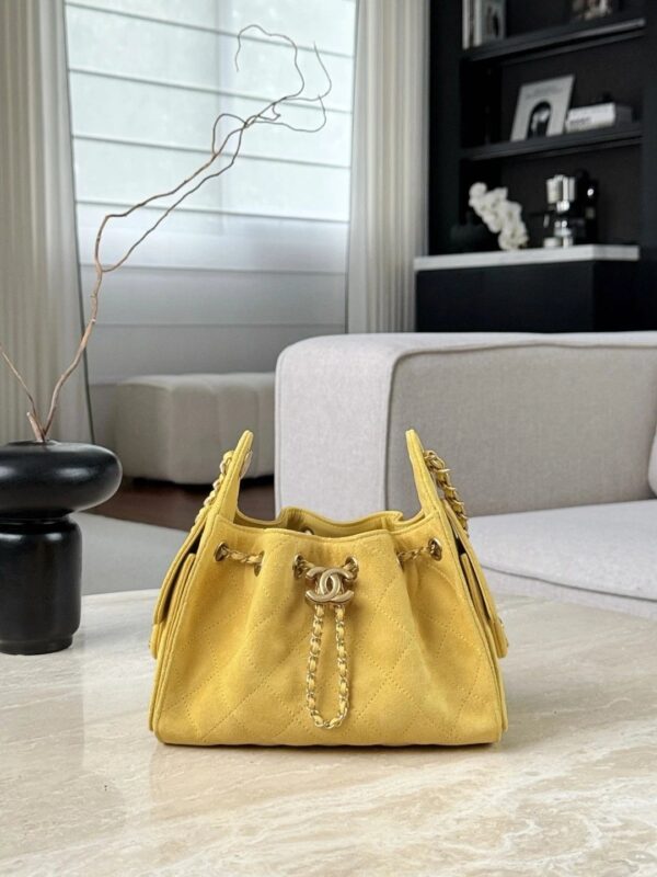 CHANEL 26C MINI Hobobag Suede