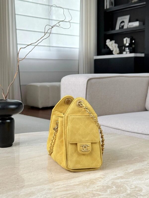 CHANEL 26C MINI Hobobag Suede