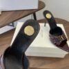 YSL Babylone Smooth Leather Mules
