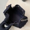 CHANEL 25bag Denim Dark Blue