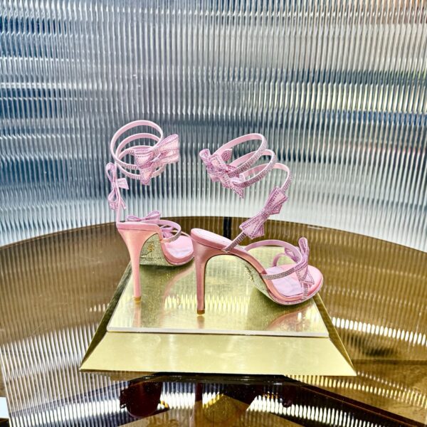 RC 105Mm Cleo Bow-Embellished Sandals