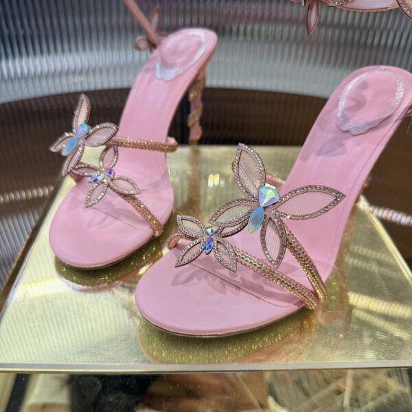 RC Margot Pink Powder Butterfly Sandal 105