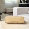 CHANEL Shopping Bag Braided Raffia Beige
