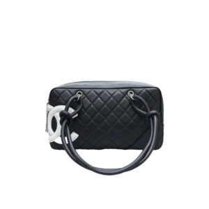 CHANEL Cambon Bowling Hobo Bag Small