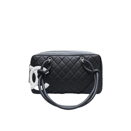 CHANEL Cambon Bowling Hobo Bag Small