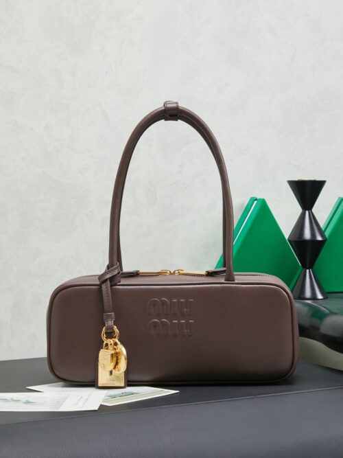 miumiu beau nappa leather bag