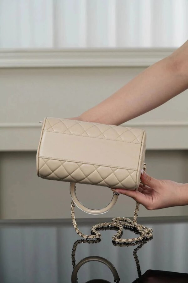 chanel mini boston bag