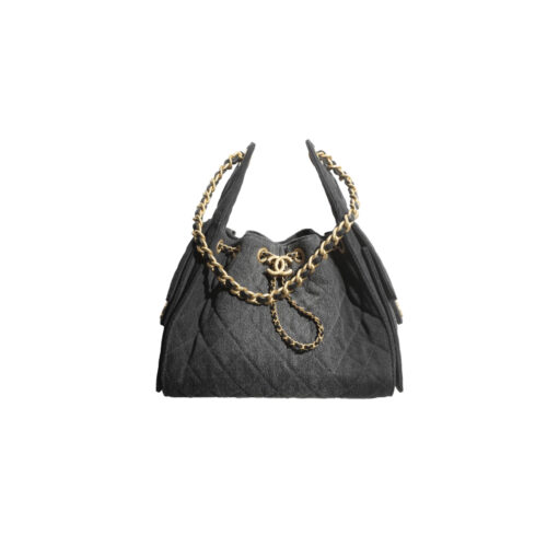 bcuwicww CHANEL 25C 25Bag Wash Denim Grey
