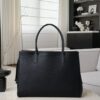 chanel large tote grained calfskin