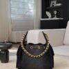 chanel 25c 25bag wash denim grey