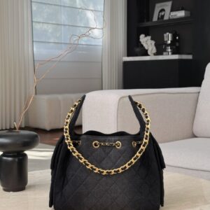 chanel 25c 25bag wash denim grey
