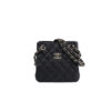 CHANEL Grained Embossed Calfskin Leather Hobo Bag Bgnbhn 100x100