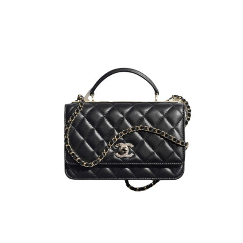 bhgfrhd CHANEL 25S Lambskin - Crystal WOC