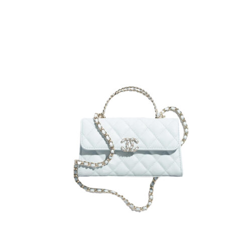bkjhg CHANEL Flap Phone Holder With Chain