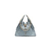 CHANEL 25Bag Caviar leather Small In Dusty Blue Bnvribrbr 100x100
