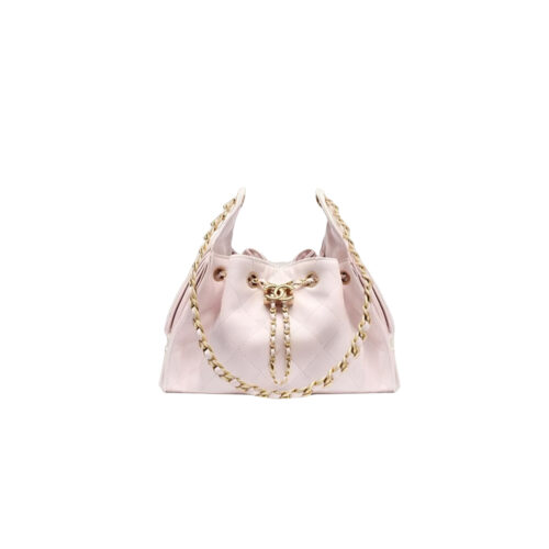 CHANEL 26C MINI Hobobag Calfskin In Pink
