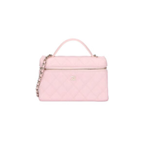 CHANEL Vanity with chain – Grained calfskin