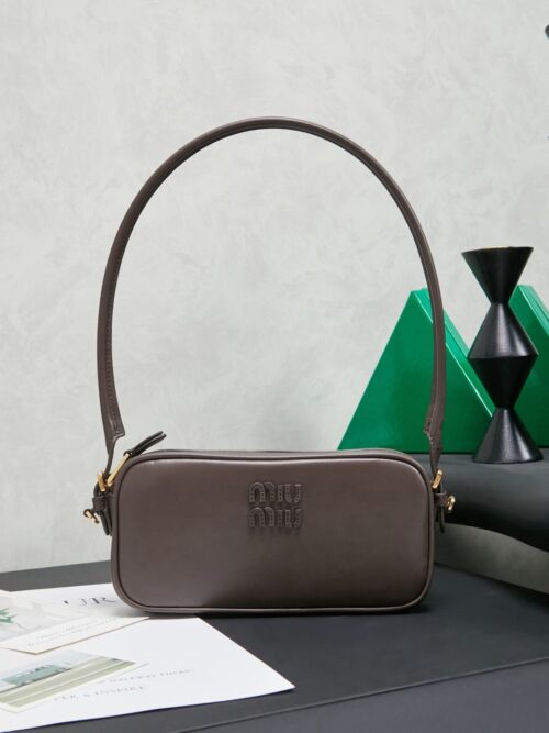 miumiu leather pouch