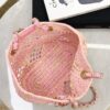 chanel 24a cocobeach collection raffia small tote bag