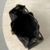 chanel 26c mini hobo bag grained calfskin in black