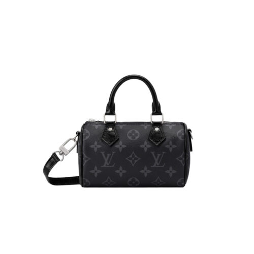 LV Nano Speedy In All Black M26573