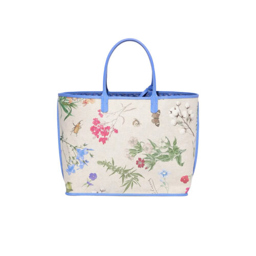 GOYARD Limited Edition Iris Goyardine Canvas and Chevroches Calfskin Saint Louis