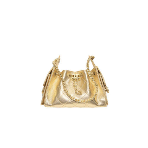 chudce CHANEL 26C Hobobag Gold Color