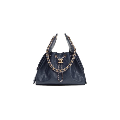 chuwircfwcdscdw CHANEL 26C 25Bag Caviar leather In Dark Blue