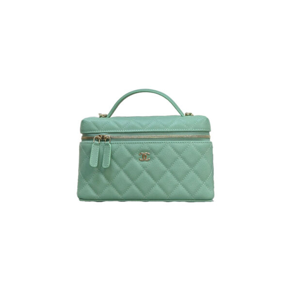 CHANEL Vanity with chain - Grained calfskin