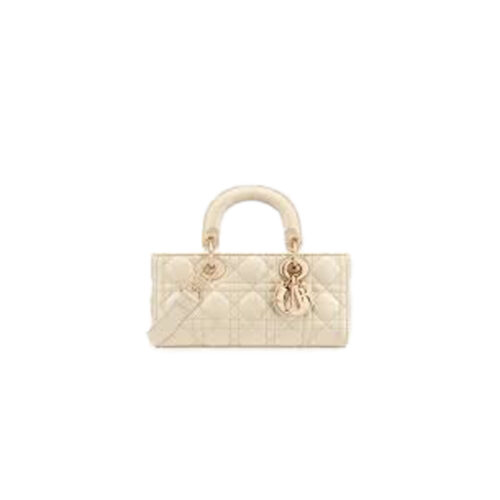 cjewncw DIOR Small Lady D-Joy Bag Light Beige Cannage Lambskin