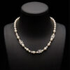 ckdosc CHANEL 23A Star Pearl Rhinestone Double C Necklace