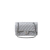 CHANEL Classique Flap Medium Light Grey Caviar Leather Cnbuovev 100x100