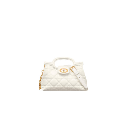 cnifdvtr DIOR Jolie Top Handle Mini Bag Cannage Lambskin