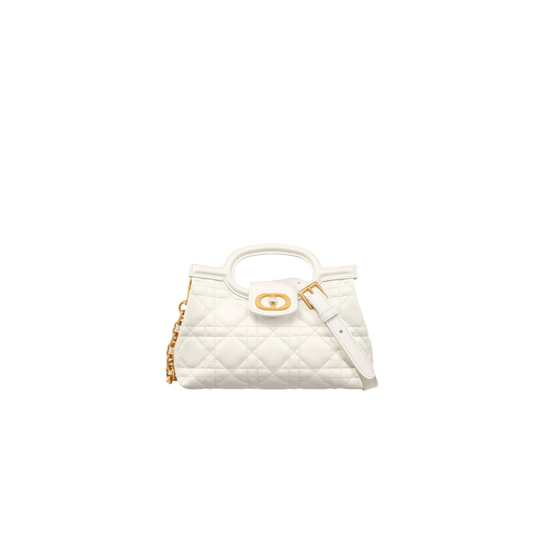 cnifdvtr DIOR Jolie Top Handle Mini Bag Cannage Lambskin