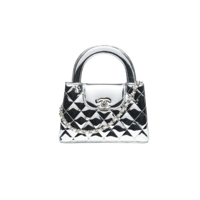 cnwekce CHANEL Mirror calfskin Kelly Handle Bag