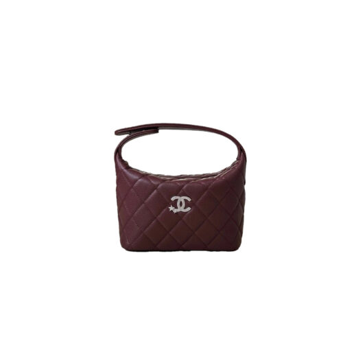 csbjkvs CHANEL Quilted Caviar Leather with Chain Strass Star