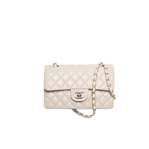 csdcmkw CHANEL Classic Flag Bag Lambskin Leather