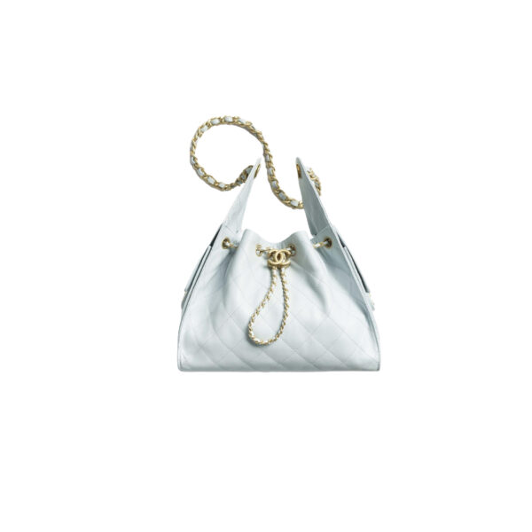 CHANEL 25A Hobo Bag Caviar leather In Light Blue