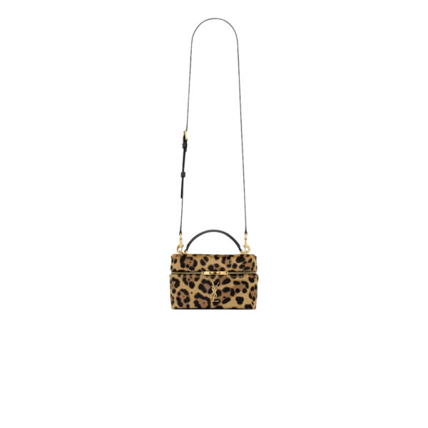 YSL GABY vanity in pony hair leather