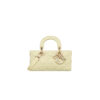 DIOR Micro Lady D-Joy Cannage Lambskin Light Yellow Dwbeucwe 100x100