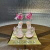 RC 105 crystal-embellished satin sandals
