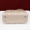 dior champagne gold floral design fully paved with diamonds