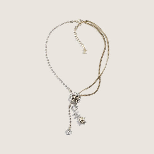 eiceij Chanel Necklaces Crystal Rhinestone