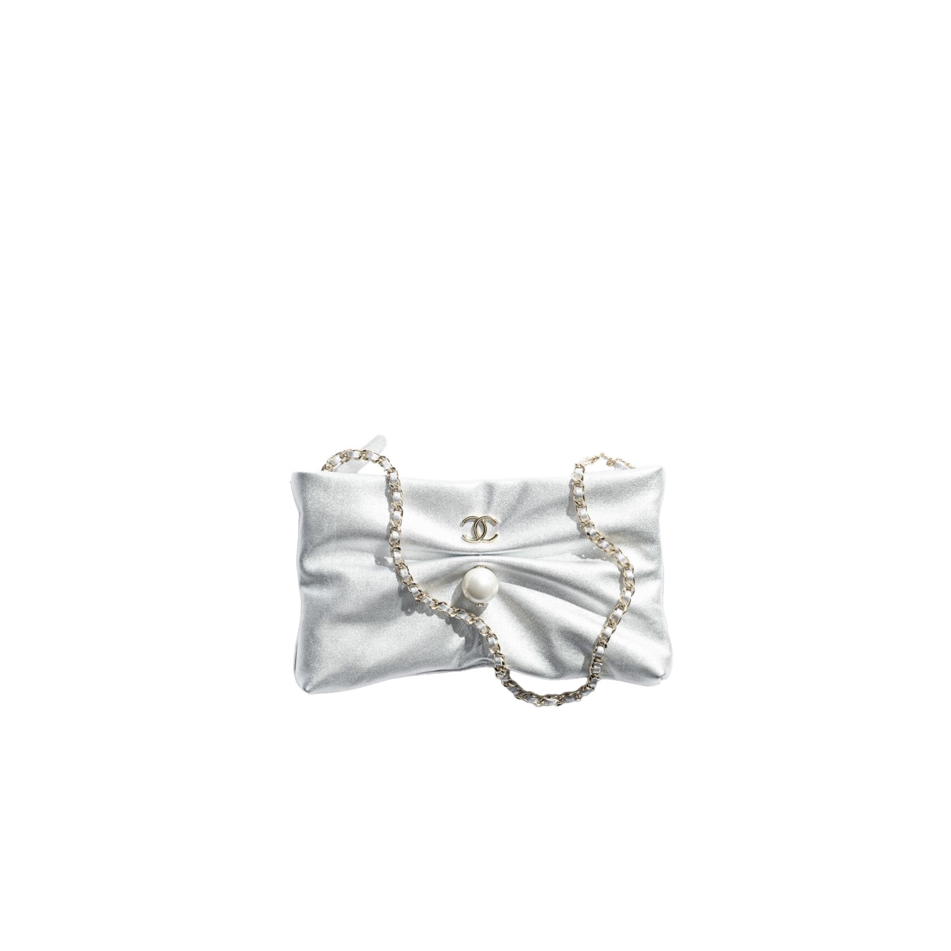 futyfi CHANEL clutch bag with pearl