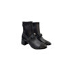 CHANEL Boot Black Booties With Bow Chic Bow Fvsdssrr 100x100