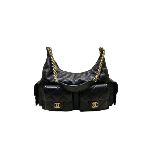g-g-g-3 CHANEL 25C Small Hobo Bag Lambskin