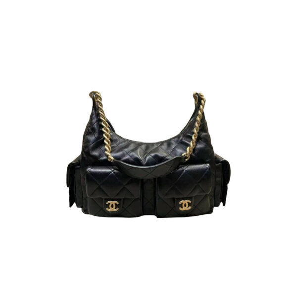 CHANEL 25C Small Hobo Bag Lambskin